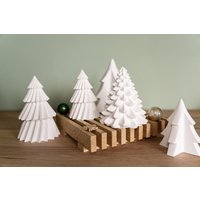 Tannenbäume/Weihnachtsbäume Skandi - Stil Tischdeko/ Deko Raysin Set von BibisDekoSchmiede