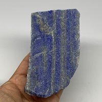 485 Gramm, 5, 2" X 2, 7" 1, 4" Natürliche Roh Lapis Lazuli Chunk Crystal Mineral Specimen Edelsteine, Lapidary, Wohndekor, Sammlerstück, E01085 von BibisHandmade