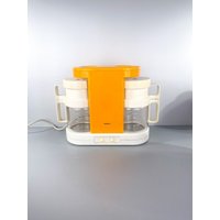 Krups Doppel - Kaffeemaschine Typ 269 in Orange Original 70Er Jahre von Bibivin