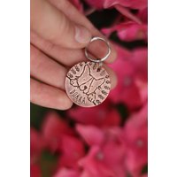 Personalisierte Hand Gestempelt Abenteuer Border Collie Deutscher Schäferhund Print Metall Katze Hund Haustierhalsband Id Namensschild Mit Personalisierte Hand Gestempelt Abenteuer Border Collie Deutscher Schäferhund Print Metall Katze Hund Haustierhalsband Id Namensschild Mit von Bibolett
