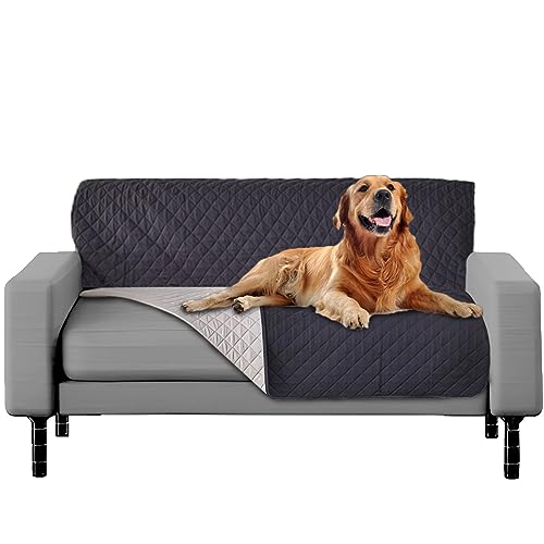 Bibykivn Hundedecke Wasserdicht für Unterwegs, 130 x 210 cm Beidseitig Verfügbar Haustierdecke, Autositzschutz Hundematte, Waschbar Urinbeständige Hunde Decke für Bett Sofa Auto (L) von Bibykivn