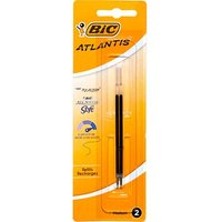 BIC X-Smooth Kugelschreiberminen M 2 St. schwarz, 2 St. von Bic