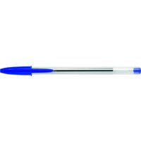 BIC Kugelschreiber Kugelschr.CristalMed. bu 100St 0.4 mm Blau von Bic