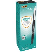 BIC Kugelschreiber Kugelschrei Stylus sw 12St 0.4 mm Schwarz von Bic