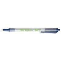 BIC - Kugelschreiber ® Clic Stic ecolutions® 0,4mm blau dokumentenecht Farbe des Schaftes: frostig/transparent von Bic