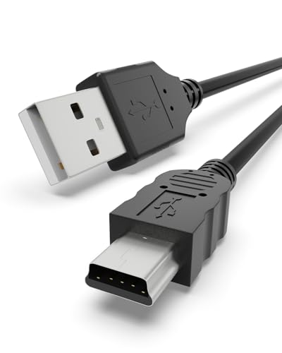 Bicmice USB Ladegerät Kabel kompatibel mit Canon Nikon Camrea, PS3 Controller, Gopro, Dash Cam, Festplatte, Garmin GPS, Mikrofon, Texas Instruments Rechner, MP3/MP4 USB A auf Mini-B USB Kabel. Bicmice USB Ladegerät Kabel kompatibel mit Canon Nikon Camrea, PS3 Controller, Gopro, Dash Cam, Festplatte, Garmin GPS, Mikrofon, Texas Instruments Rechner, MP3/MP4 USB A auf Mini-B USB Kabel. von Bicmice