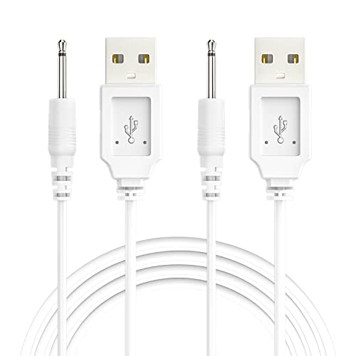 Bicmice USB-LADEKABEL 2,5mm DC Ladekabel für Massagegerät Spielzeug Schnelles Aufladen(2er-Pack) Bicmice USB-LADEKABEL 2,5mm DC Ladekabel für Massagegerät Spielzeug Schnelles Aufladen(2er-Pack) von Bicmice