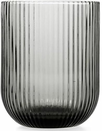 Bidasoa Fosil Gläser, Grau, Glas, 280 ml, 6 Stück von Bidasoa