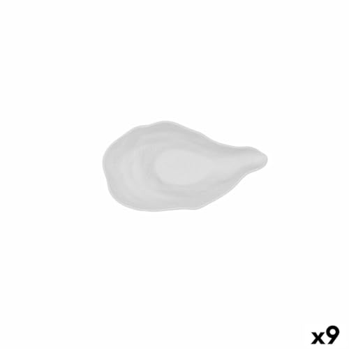 Bidasoa Fosil Schüssel, weiß, Keramik, 19,9 x 11,1 x 4,8 cm, 9 Stück Bidasoa Fosil Schüssel, weiß, Keramik, 19,9 x 11,1 x 4,8 cm, 9 Stück von Bidasoa