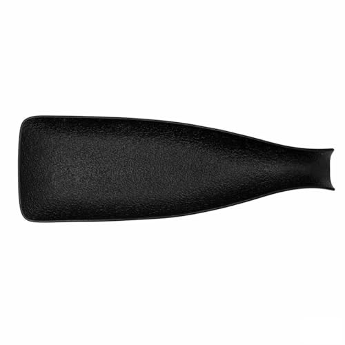 Bidasoa Snack-Tablett, Schwarz, Keramik, Aluminiumflasche, 38,5 x 12,7 x 4,8 cm, 9 Stück Bidasoa Snack-Tablett, Schwarz, Keramik, Aluminiumflasche, 38,5 x 12,7 x 4,8 cm, 9 Stück von Bidasoa