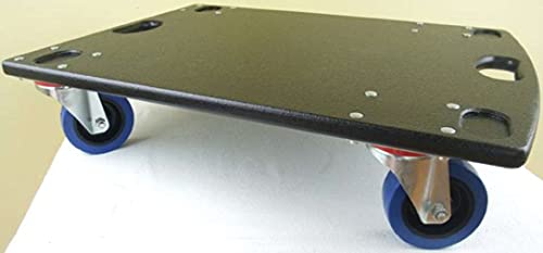 ADAM Hall Schwerlast Rollbrett 720 kg Tragkraft, 18 mm Multiplex, 4 x 100 mm Lenkrollen, Transportroller Möbelhund Möbelroller (GR-2 = 63 x 48 x 15 cm, 4 x 100 mm LENK) von Bie-Tec