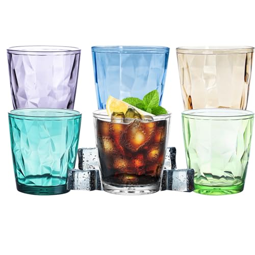 BieFuSin 6 Stück Wassergläser aus Kunststoff,10.5 OZ Unbreakable Trinkbecher,Kinder Becher,310ml Hochwertige Kunststoff Trinkgläser Set,Wiederverwendbar und Spülmaschinenfest Trinkbecher BieFuSin 6 Stück Wassergläser aus Kunststoff,10.5 OZ Unbreakable Trinkbecher,Kinder Becher,310ml Hochwertige Kunststoff Trinkgläser Set,Wiederverwendbar und Spülmaschinenfest Trinkbecher von BieFuSin