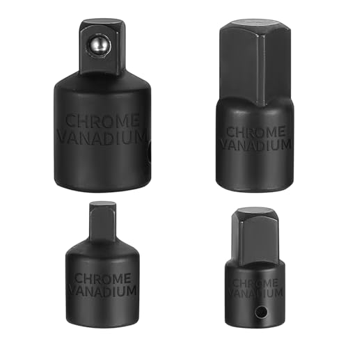 BieMian 4 STK Stecknuss Adapter Set, Stecknussadapter Set, für Ratschen Steckschlüsseln Nuss Knarren BieMian 4 STK Stecknuss Adapter Set, Stecknussadapter Set, für Ratschen Steckschlüsseln Nuss Knarren von BieMian
