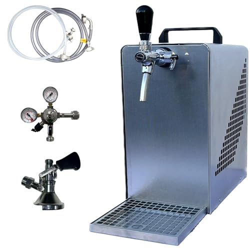 BieTal® Bierzapfanlage Bierkühler Zapfanlage mit Kühlung 30 Liter/h - SET - Typ M - OHNE CO2 von BieTal