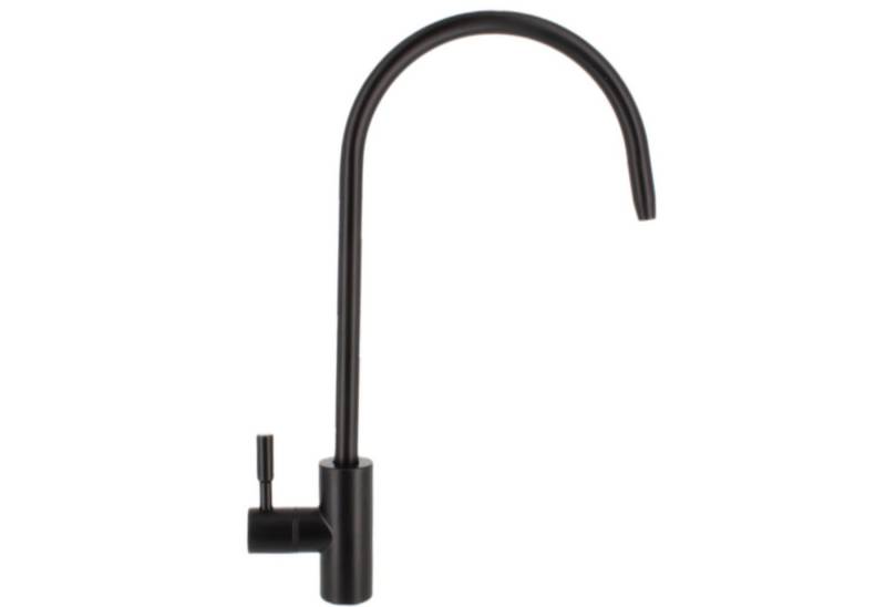 BieTal Küchenarmatur BieTal® Wasserhahn Trinkwasserhahn Edelstahl 1-Wege C-Auslauf von BieTal