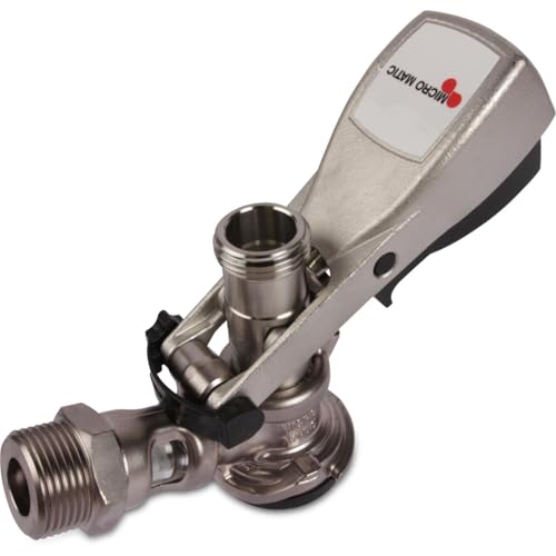 Micro Matic - KEG Zapfkopf Kelleranstich oben - Typ S Anschluss Korb S-System von BieTal