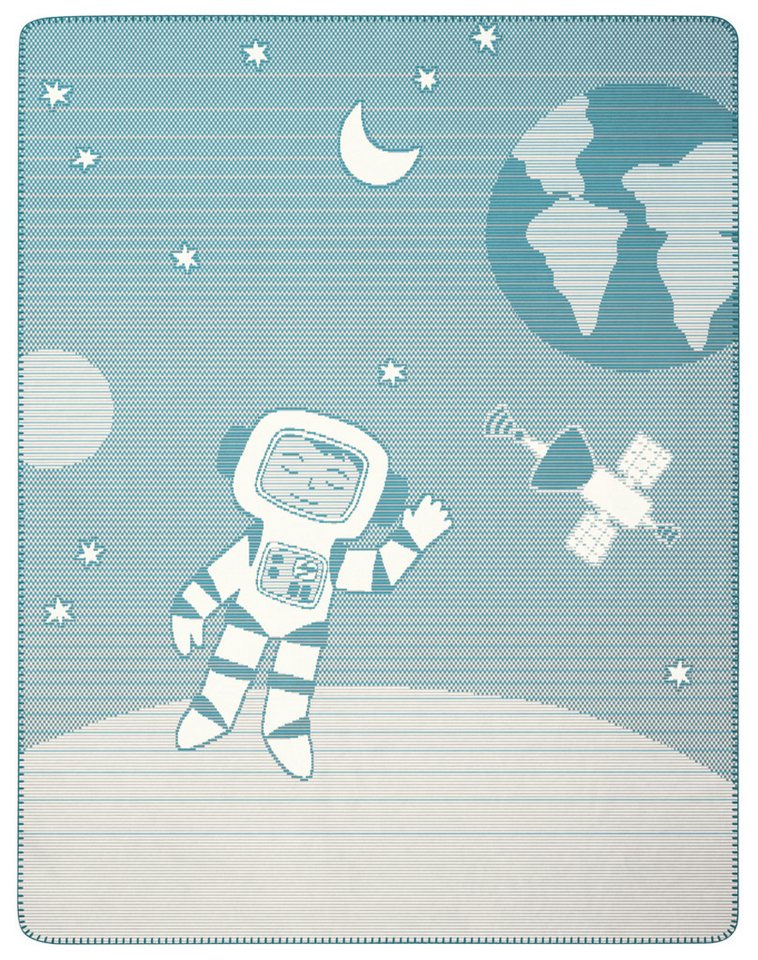 Babydecke Babydecke Spacekid, Biederlack von Biederlack