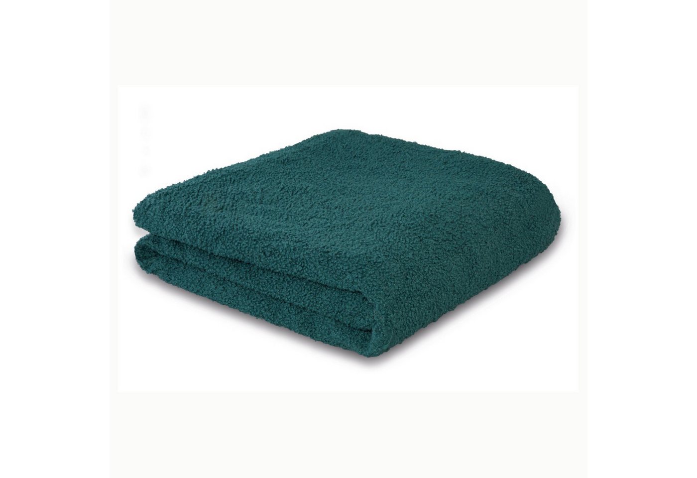 Biederlack Matratze, Decken, Spannbetttuch Biederlack Wohndecke Teddy Größe 150x200 cm Green Kuscheldecke von Biederlack