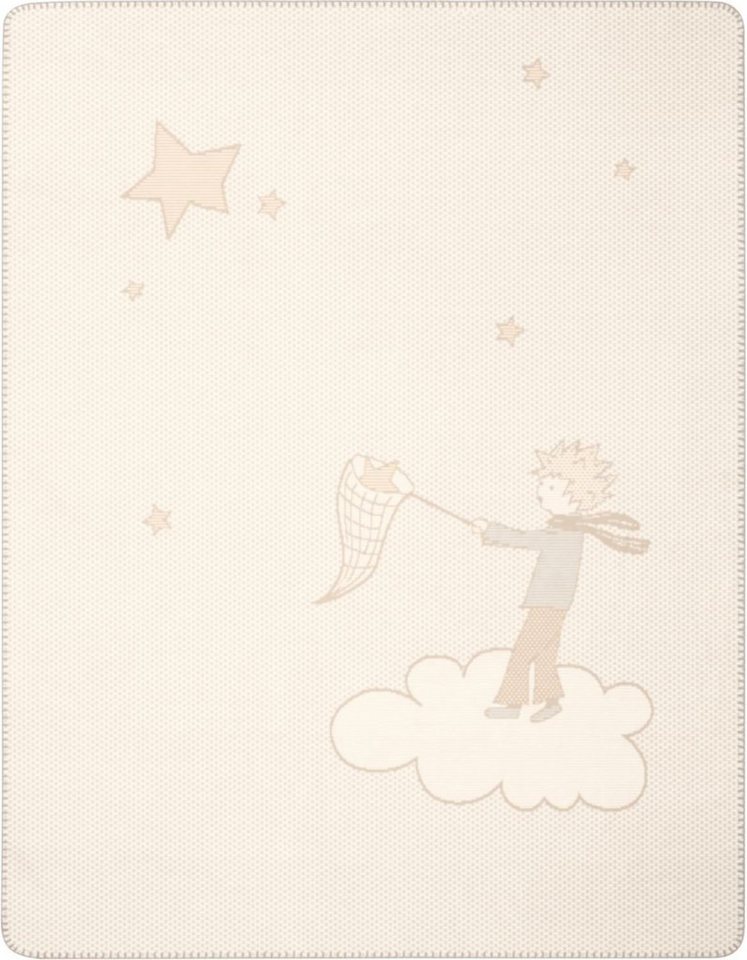 Kinderdecke Biederlack Kinderdecke Lovely & Sweet Little Prince 75 x 100cm, Biederlack von Biederlack