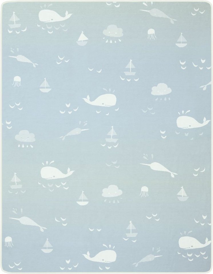 Kinderdecke Kuscheldecke Lovely & Sweet Ocean 75 x 100, Biederlack von Biederlack