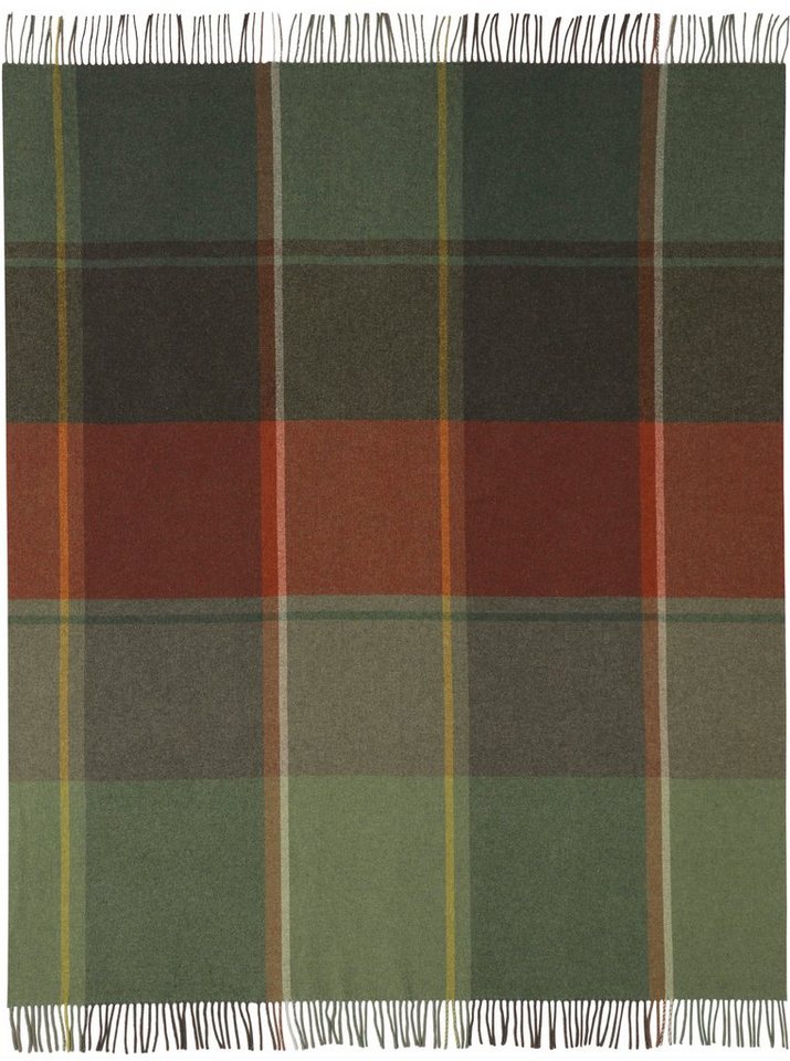 Plaid Sheffield, Biederlack, mit klassischem Karomuster, Kuscheldecke von Biederlack