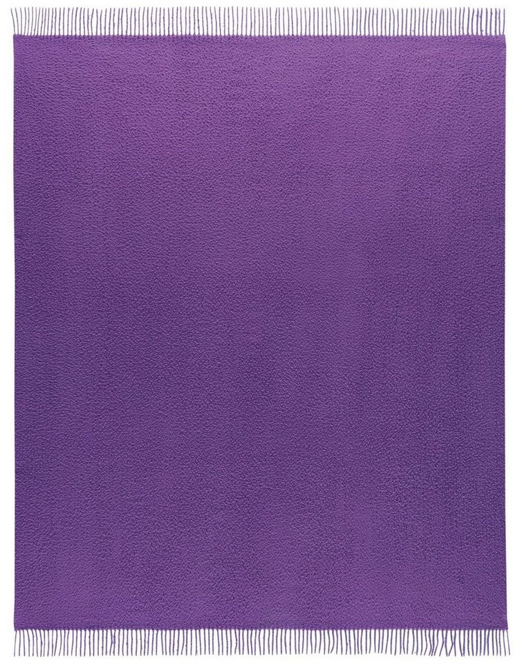Tagesdecke Biederlack Plaid purple 130 x 170 CM, Biederlack von Biederlack
