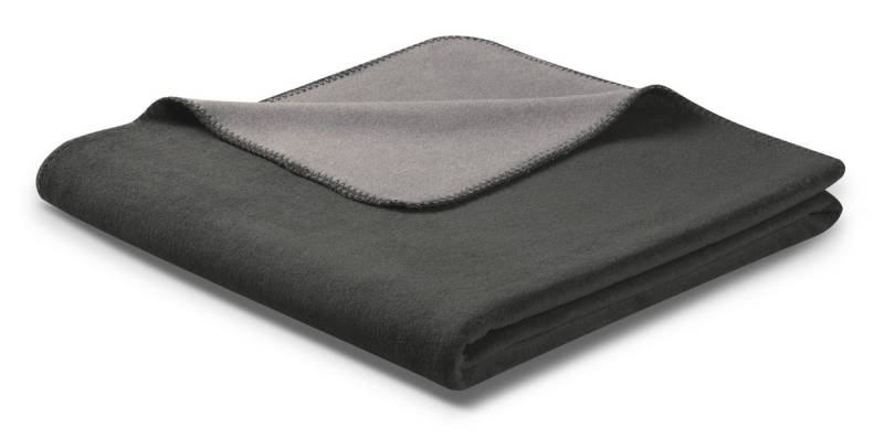 Wohndecke Biederlack Wohndecke DOUBLEFACE BL 150x200 cm grau Decke Kuscheldecke, Biederlack von Biederlack