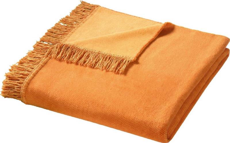 Wohndecke Capri, Biederlack, mit Fransen, Kuscheldecke Wohndecke Capri, Biederlack, mit Fransen, Kuscheldecke von Biederlack