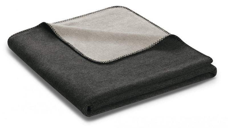 Wolldecke Wohn- und Kuscheldecke Melange Doubleface tolle Farben, Biederlack von Biederlack