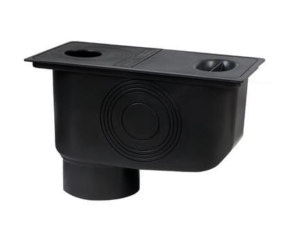 Bielbet Regenablauf Regenrohrablauf Dachrinnenablauf Regensinkkasten 50-110 Ø Schwarz Bielbet Regenablauf Regenrohrablauf Dachrinnenablauf Regensinkkasten 50-110 Ø Schwarz von Bielbet