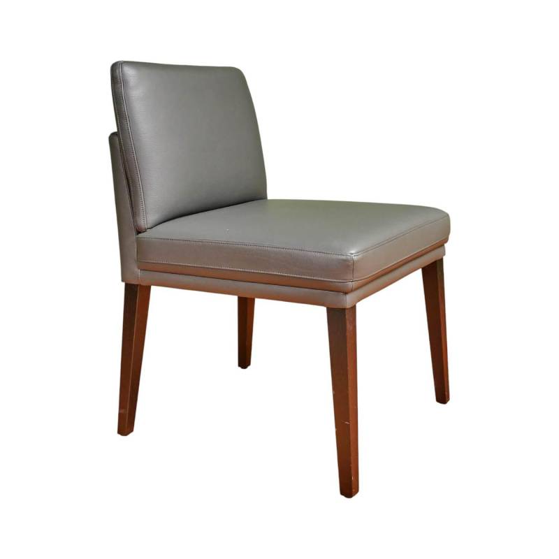 Stuhl Polo Dining Leder Normandie Graphit Grau Gestell Eiche Schwarz Gebeizt Stuhl Polo Dining Leder Normandie Graphit Grau Gestell Eiche Schwarz Gebeizt von Bielefelder Werkstätten