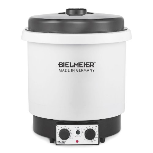 BIELMEIER Einkochvollautomat Zeituhr Kunststoff einwecken 2000 W 29 Liter Einkochtopf BHG 655.0 Made in Germany von Bielmeier