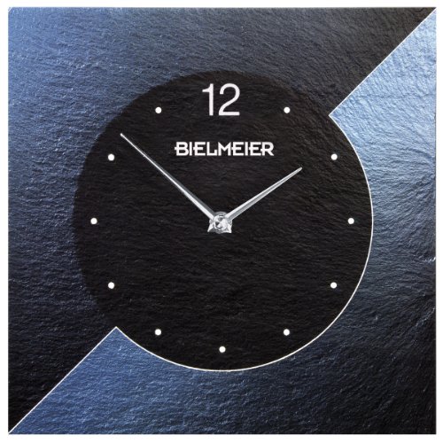 Bielmeier 300000 Wanduhr Airbrush Design blau von Bielmeier