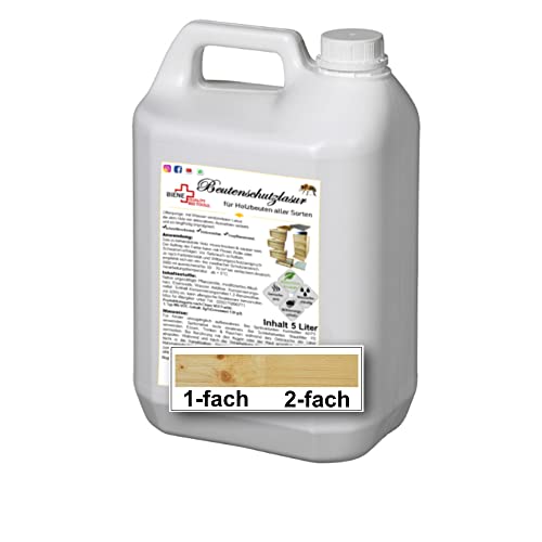 Biene+ Beutenschutz Lasur Farblos 5l im Kanister Biene+ Beutenschutz Lasur Farblos 5l im Kanister von Biene+