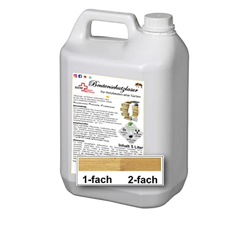 Biene+ Beutenschutz Lasur Kiefer 5l im Kanister Biene+ Beutenschutz Lasur Kiefer 5l im Kanister von Biene+
