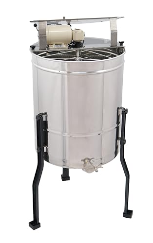 Honigschleuder 4/8 Waben mit 110Watt Motor Edelstahl Deutsch Normal Zander Dadant Profi Line Ø52cm mit Handantrieb Tangential Diagonal Honigschleuder 4/8 Waben mit 110Watt Motor Edelstahl Deutsch Normal Zander Dadant Profi Line Ø52cm mit Handantrieb Tangential Diagonal von Bienenwagner