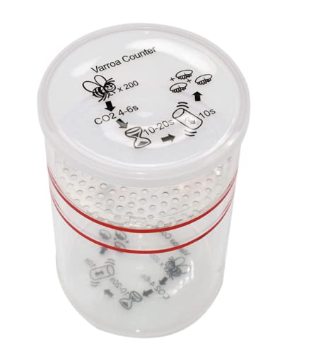 Varro Diagnose gerate Befallskontrolle Varroa Check und Varroa Test MIlbenbefall mit Puderzucker Alkohol oder Co2 (Varroa Test Co2 tester) von Bienenwagner