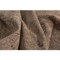 10x13 Vintage Teppich, Lila Oushak Teppich 10x13, Übergroßer Wohnzimmer Esszimmer Antiker 10x13 Vintage Teppich, Lila Oushak Teppich 10x13, Übergroßer Wohnzimmer Esszimmer Antiker von BievRugs