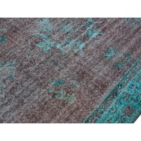 200x300 Vintage Teppich, Blauer Wohnzimmerteppich, Kelimteppich, Orientteppich, Boho Teppich von BievRugs