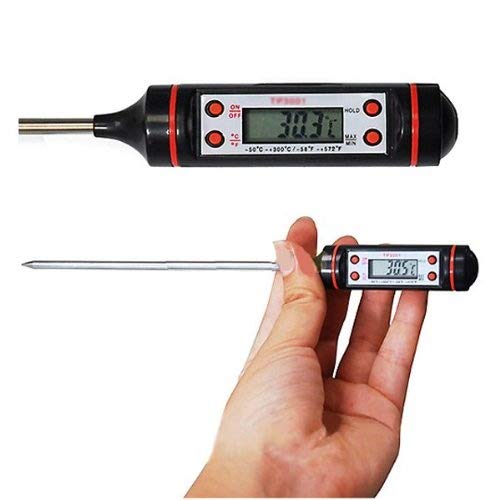 Digitales Thermometer, zum Kochen von Lebensmitteln, Fleisch, Küche von Big Bargain Store