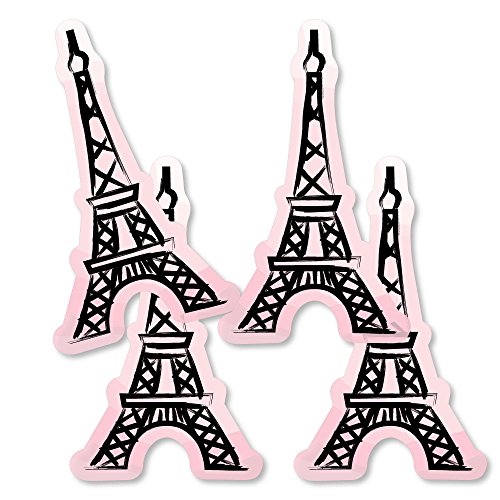 Paris, Ooh La La – Eiffelturm-Dekorationen, DIY Paris, für Babyparty oder Geburtstagsparty, 20 Stück von Big Dot of Happiness