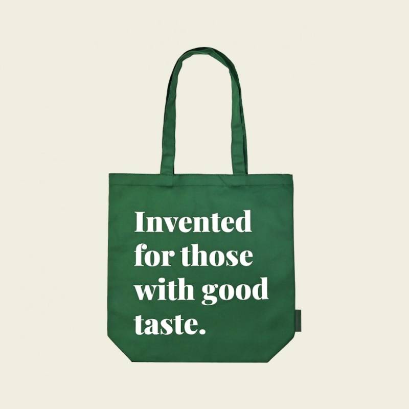 Big Green Egg Einkaufstasche - invented for those with good taste grün Big Green Egg Einkaufstasche - invented for those with good taste grün von Big Green Egg