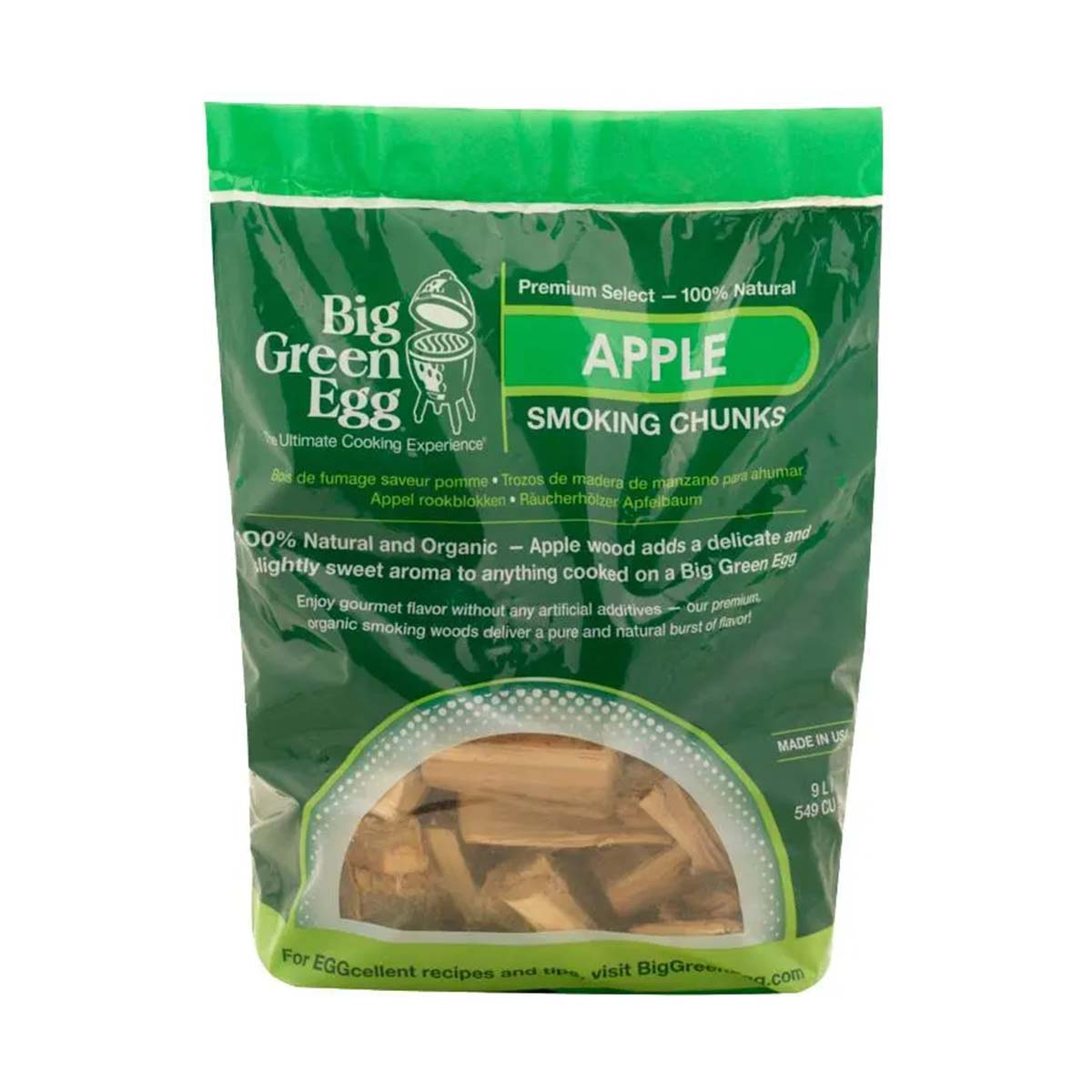 Big Green Egg Holz-Chunks, Apfel von Big Green Egg