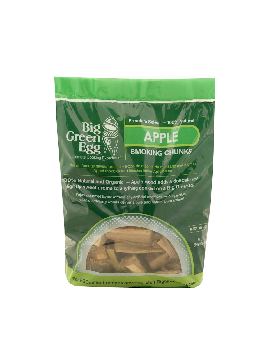 Big Green Egg Holz Chunks Apfel von Big Green Egg