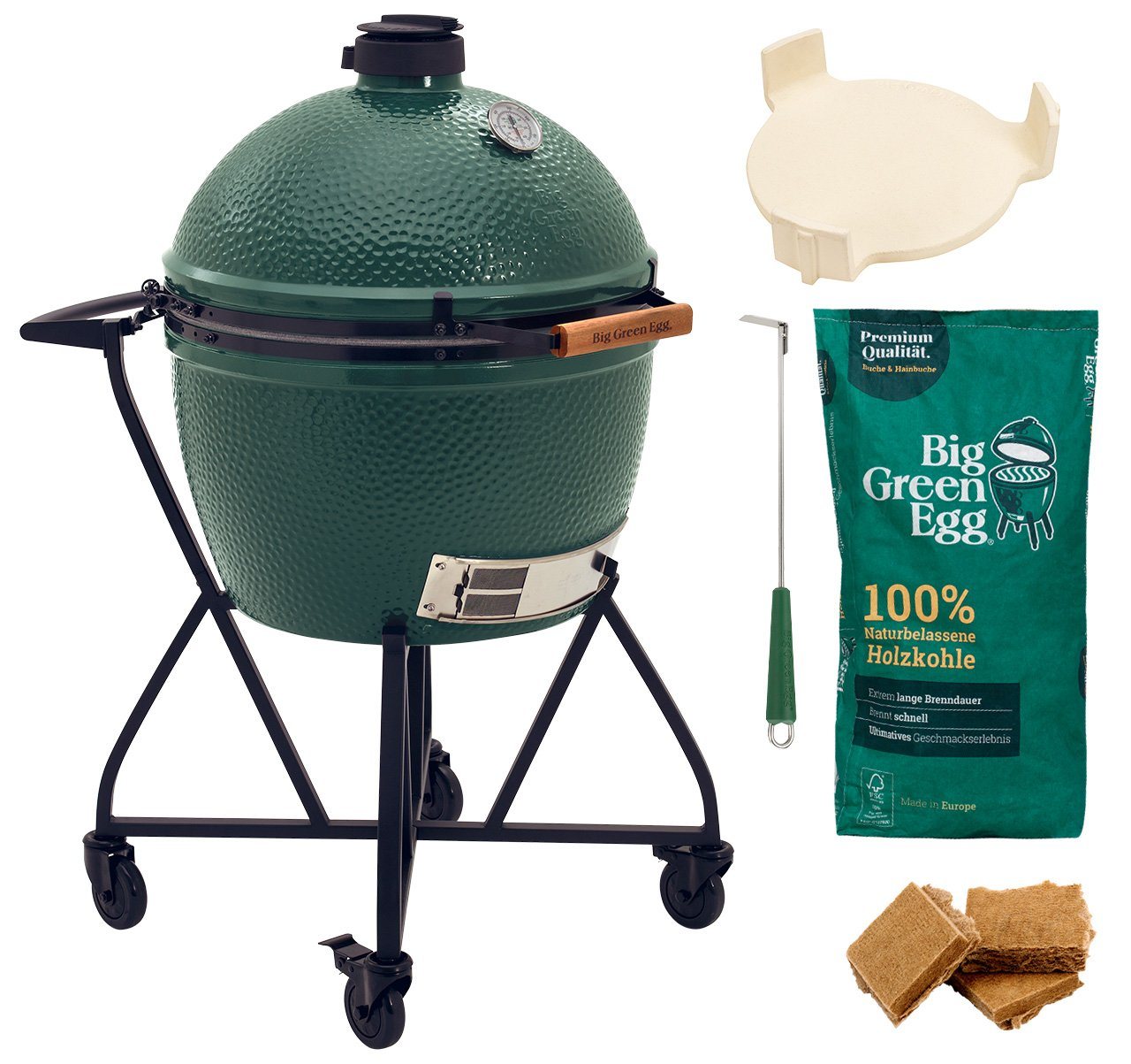 Big Green Egg Keramikgrill Big Green Egg XLarge Keramikgrill Starter - Paket von Big Green Egg