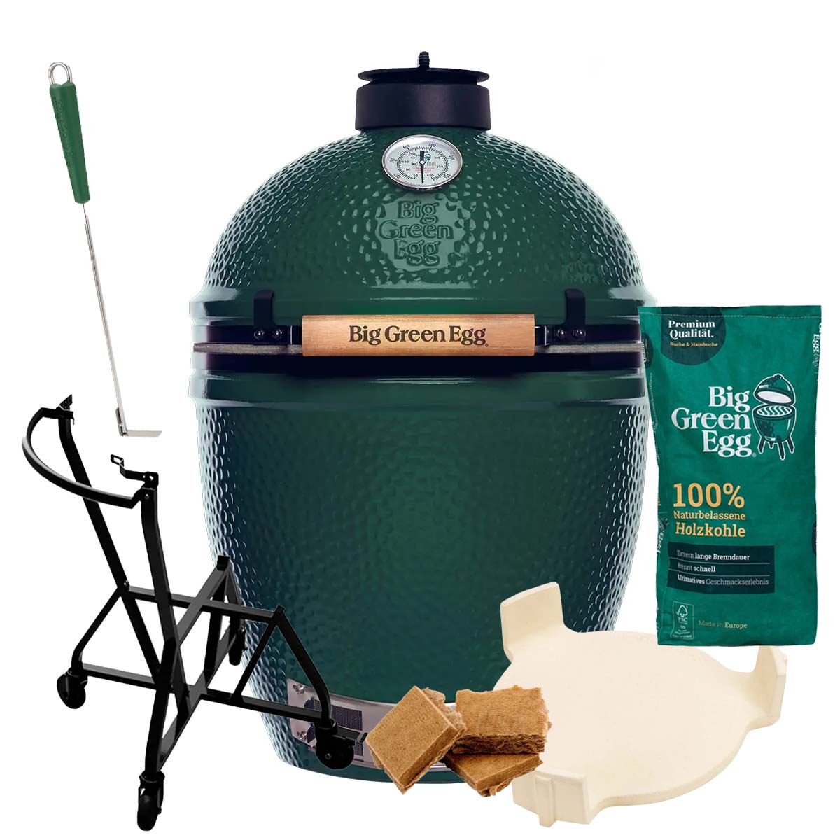 Big Green Egg L Keramikgrill Starter-Paket von Big Green Egg