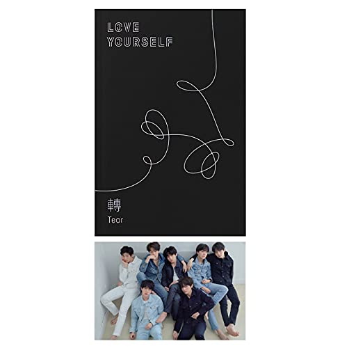 Big Hit Entertainment BTS Love Yourself Tear 3rd Album [R Version] CD+Poster+Photobook+Photocard+Mini Book+Standing Photo+(Extra BTS 6 Photocards+1 Double-Sided Photocard+Logo Sticker) von Big Hit Entertainment