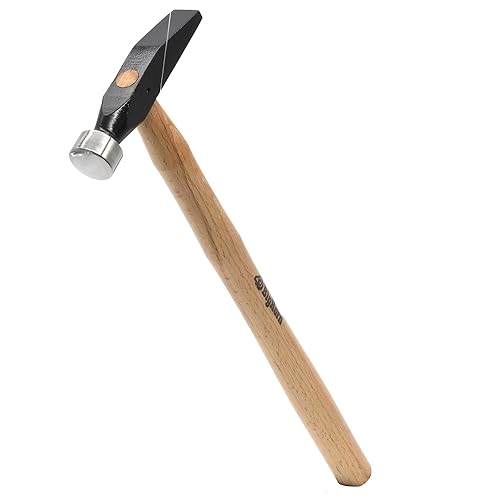 Big Horn 19874 Flat Face and Cross-Peen Goldsmith's Hammer w/Wooden Handle 11-1/2 Inch Long for Riveting Chisel Metal Forming Jewelry Making Tool Big Horn 19874 Flat Face and Cross-Peen Goldsmith's Hammer w/Wooden Handle 11-1/2 Inch Long for Riveting Chisel Metal Forming Jewelry Making Tool von Big Horn