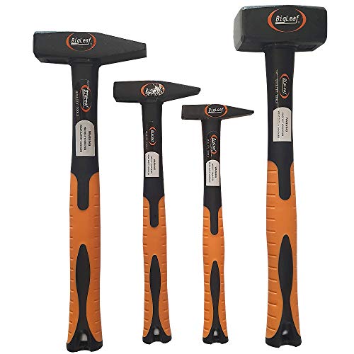 4 Hammer Set 100 g 300 g Schlosserhammer 500 g 1 Kg Fäustel Hammer-Set Fiberglas-Stielt griff vibrationsarm 4 Hammer Set 100 g 300 g Schlosserhammer 500 g 1 Kg Fäustel Hammer-Set Fiberglas-Stielt griff vibrationsarm von BigLeaf