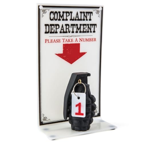 BigMouth Inc The Complaint Department Schild von Big Mouth Toys